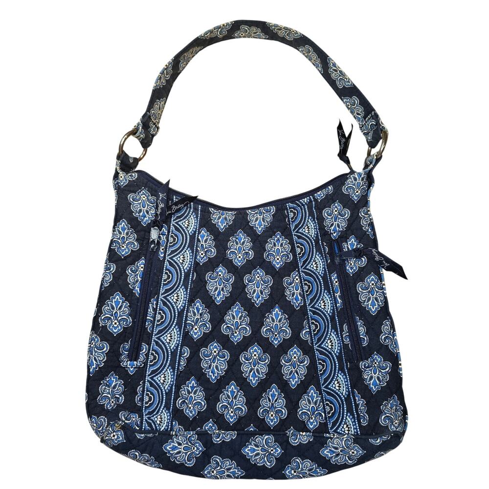 Y2k Coquette Style Retired Vera Bradley Calypso Pattern Hobo Shoulder Bag